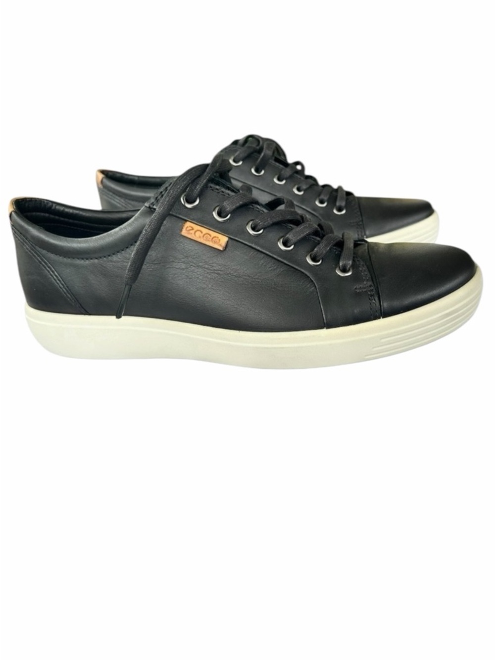 ECCO Soft 7 Men’s Black Leather Sneaker